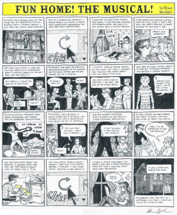 Fun Home, by Alison Bechdel: tragic scenes from a comic family
